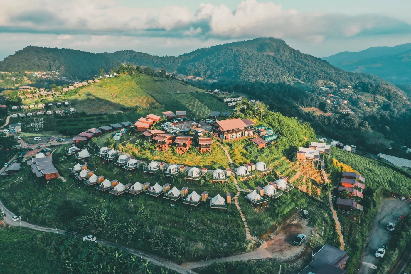 Mountain glamping near Mon Cham