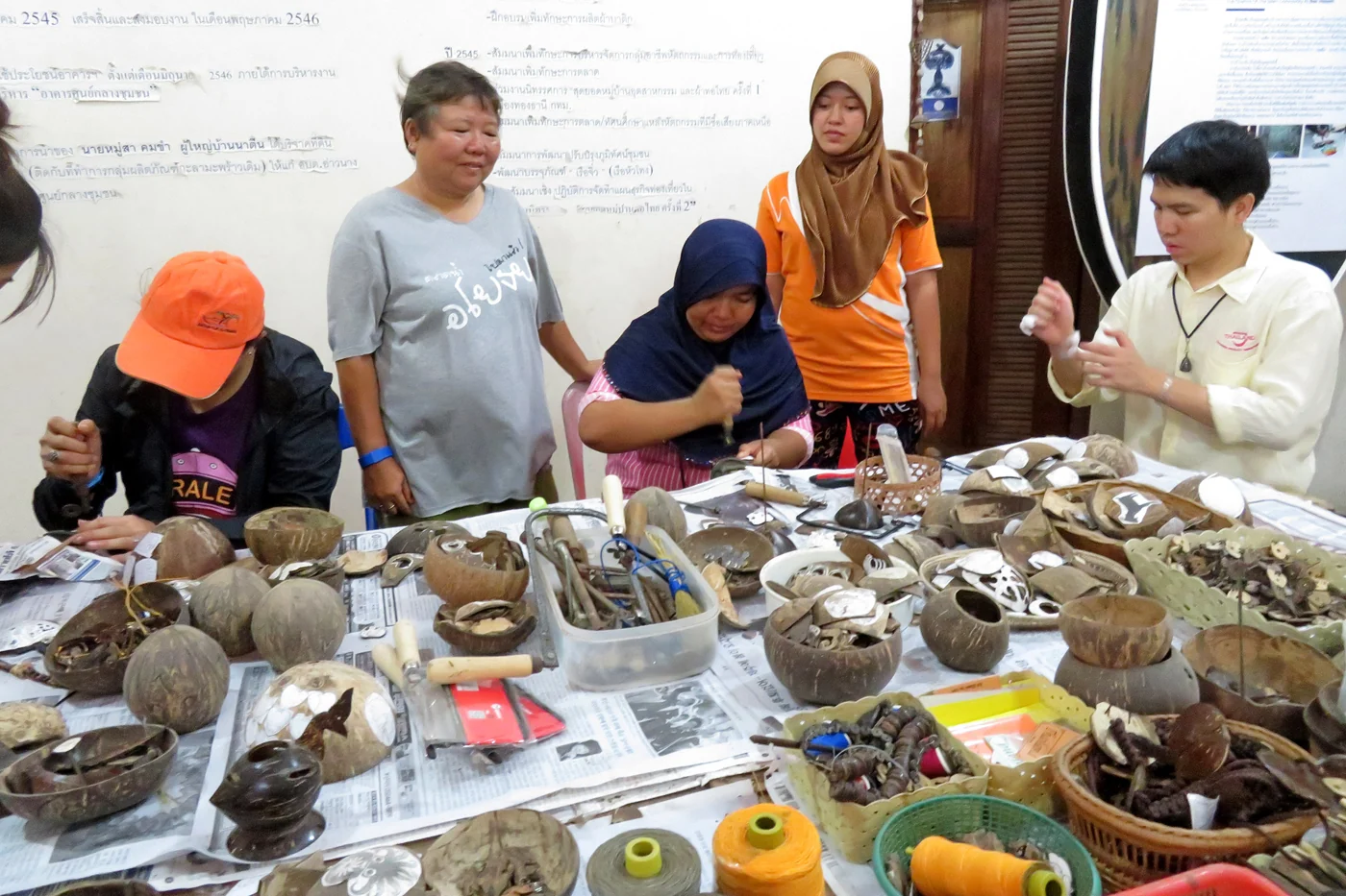Create something at Ban Na Tin